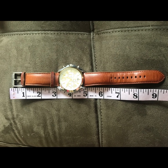 Michael Kors Brown Leather Watch - Picture 6 of 6